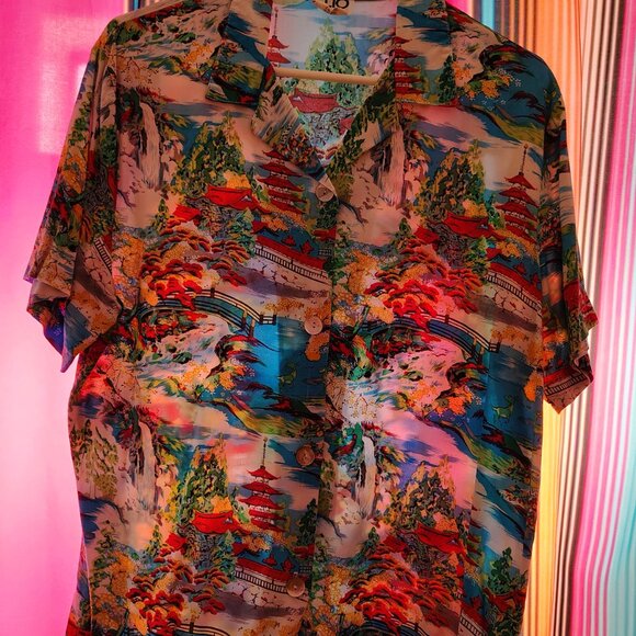 Women's Vintage Button Down Shirt - Picture 4 of 4